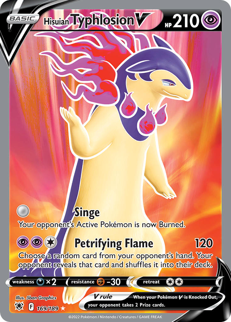 Hisuian Typhlosion V (ASR #169)