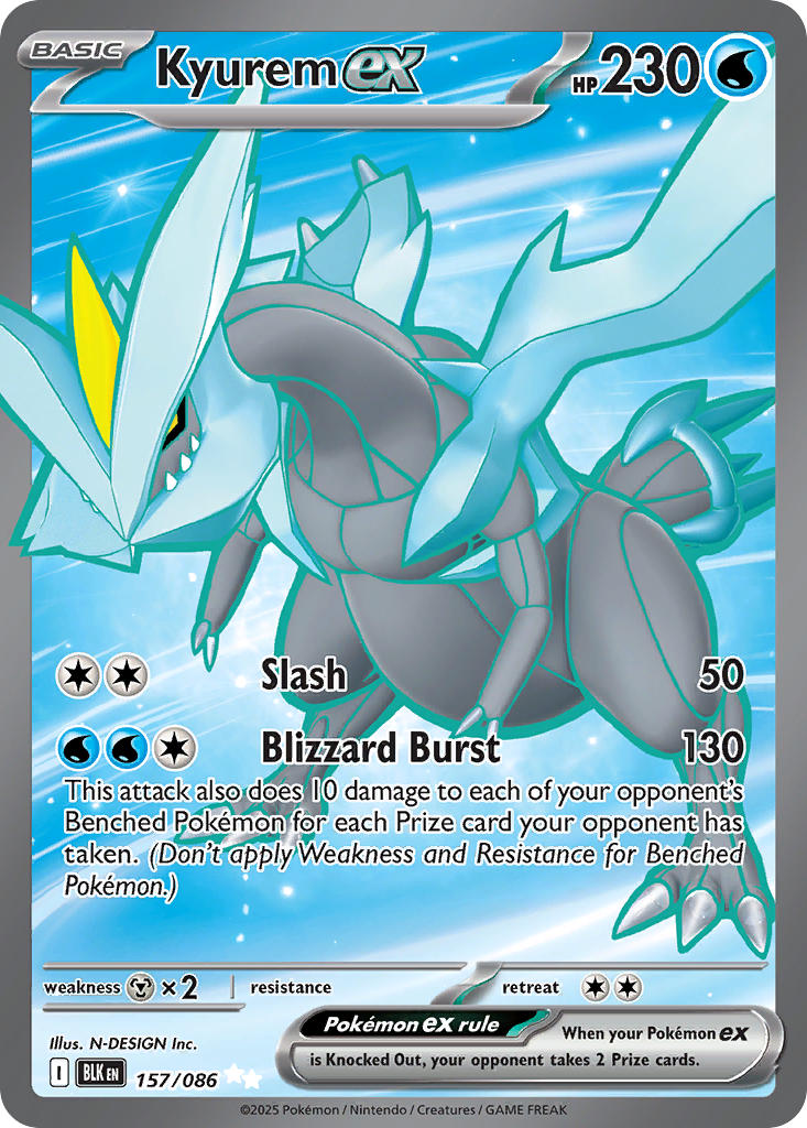 Kyurem ex (BLK #157)