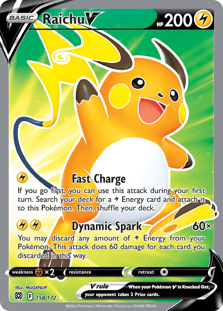 Raichu V (BRS #158)
