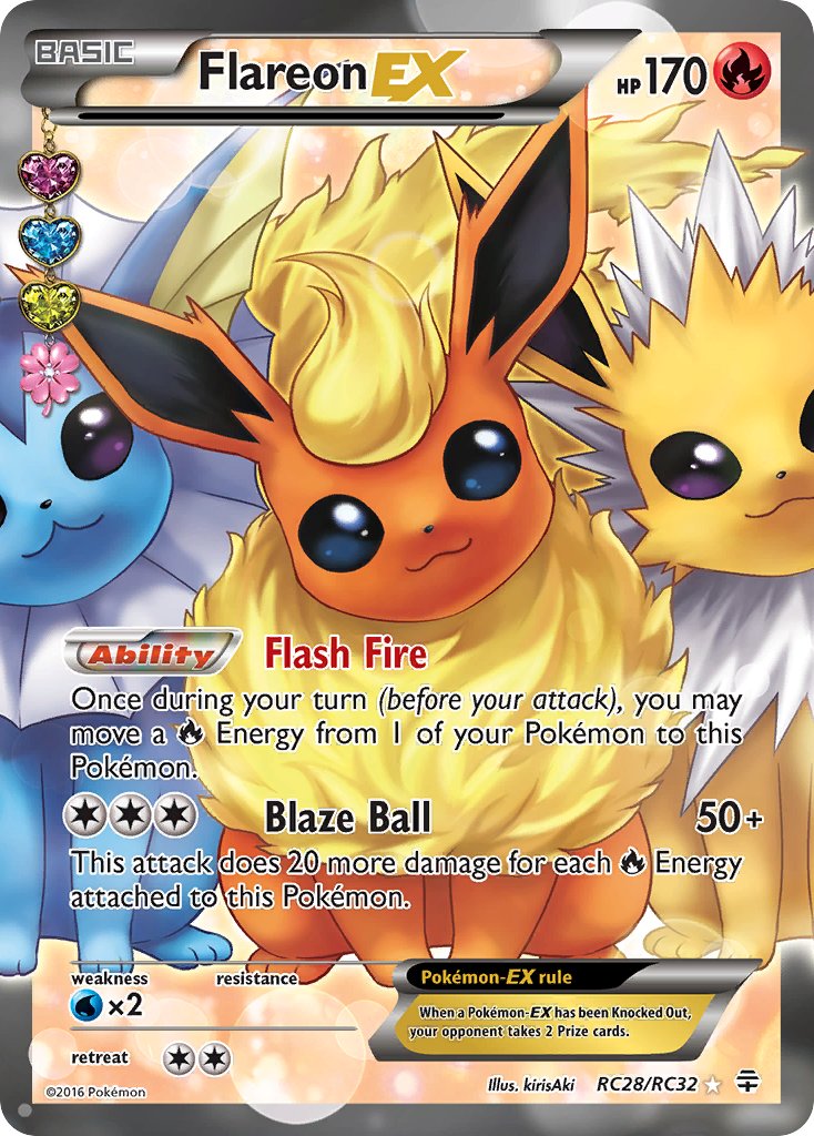 Flareon-EX (GEN #RC28)