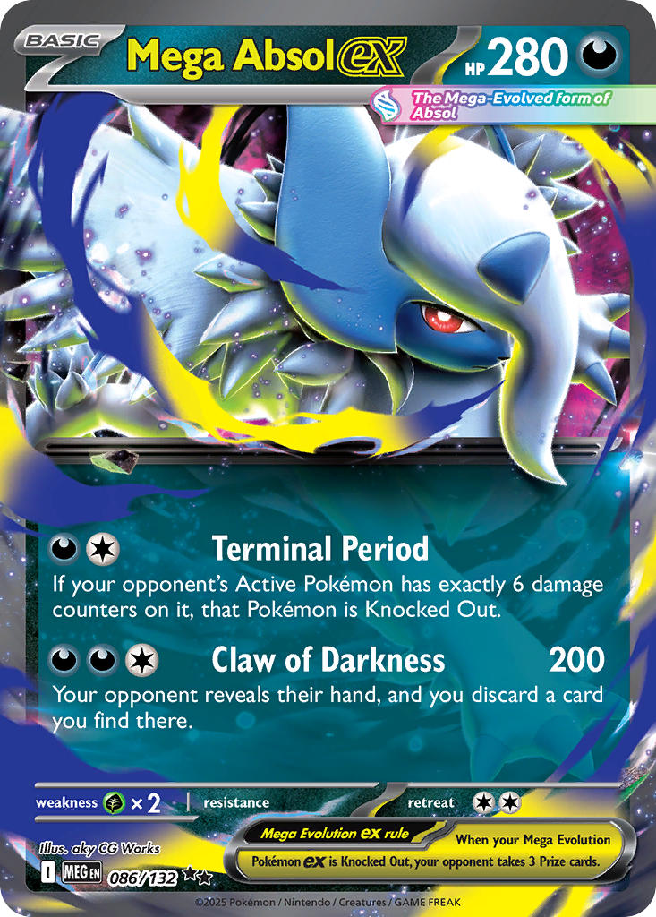 Mega Absol ex (MEG #086)