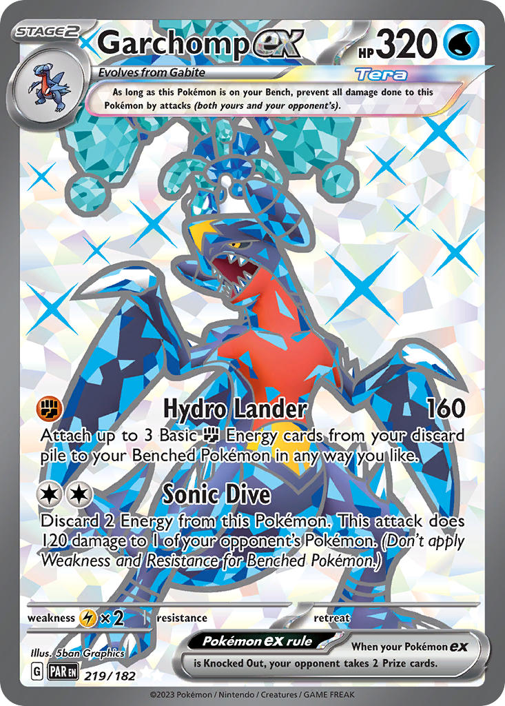 Garchomp ex (PAR #219)