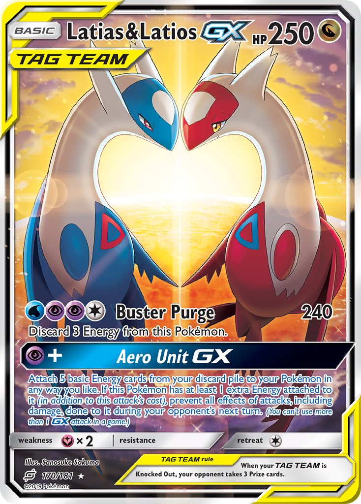 Latias & Latios-GX (TEU #170)