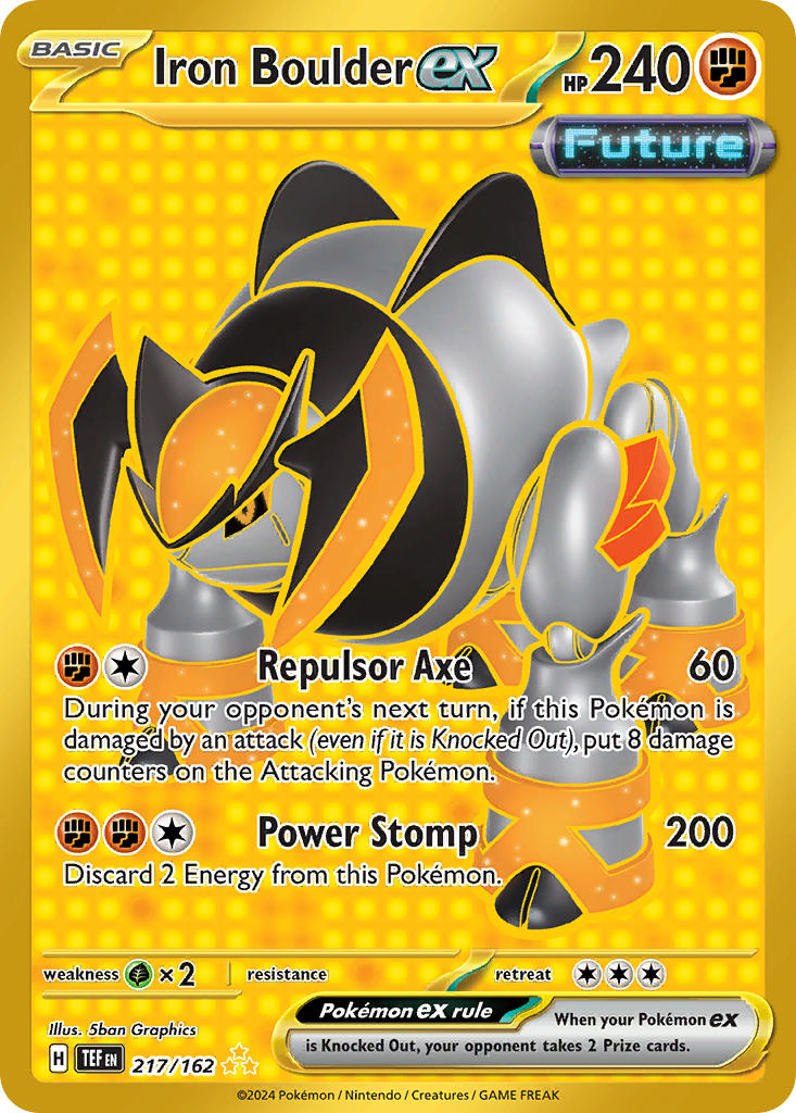 Iron Boulder ex (TEF #217)