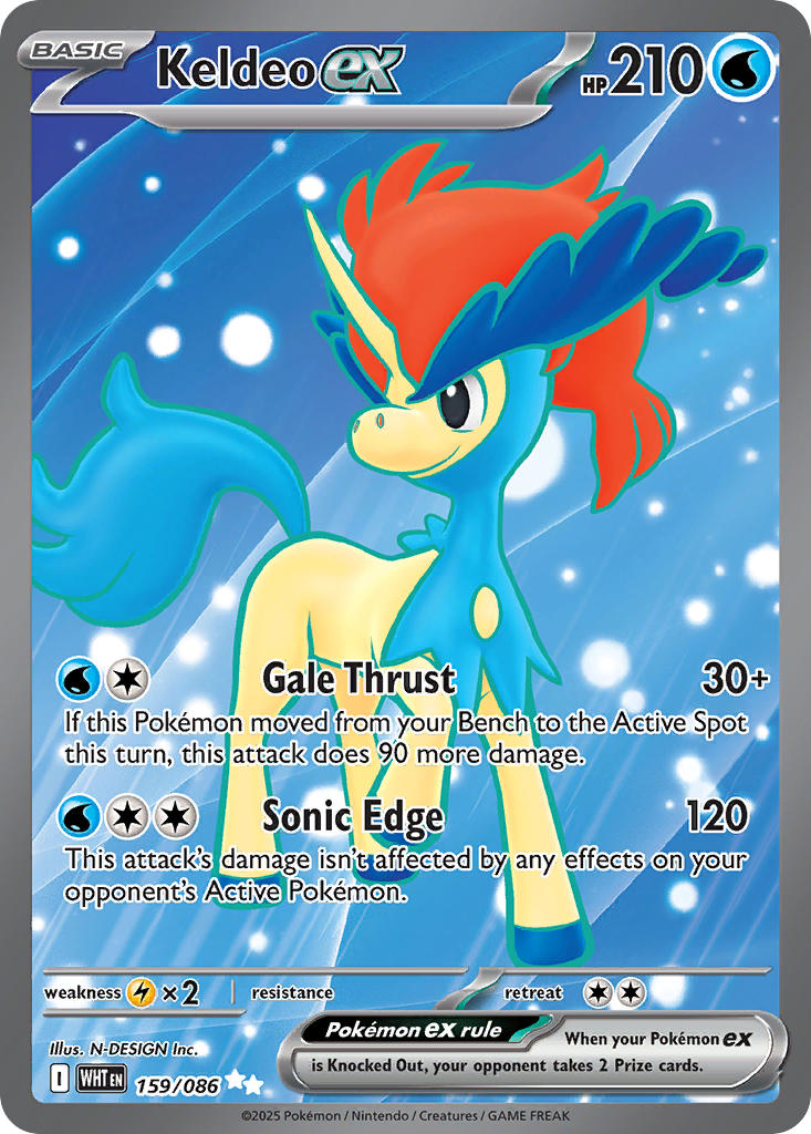 Keldeo ex (WHT #159)